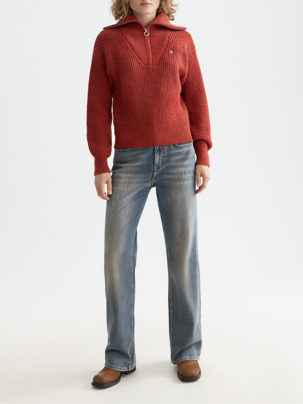 Half zip pullover