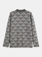 jacquard-knitted-jacket back view by Scotch & Soda