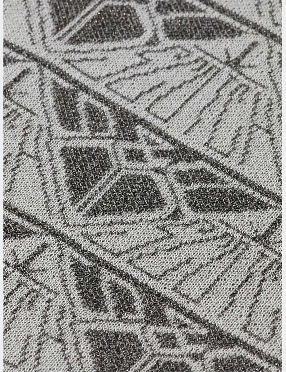 Jacquard Knitted Jacket detail view by Scotch & Soda