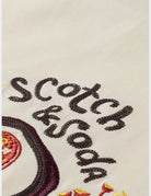 The 40th Anniversary Washed Artwork Regular Fit T-shirt detail shot of fabric and craftsmanship by Scotch & Soda