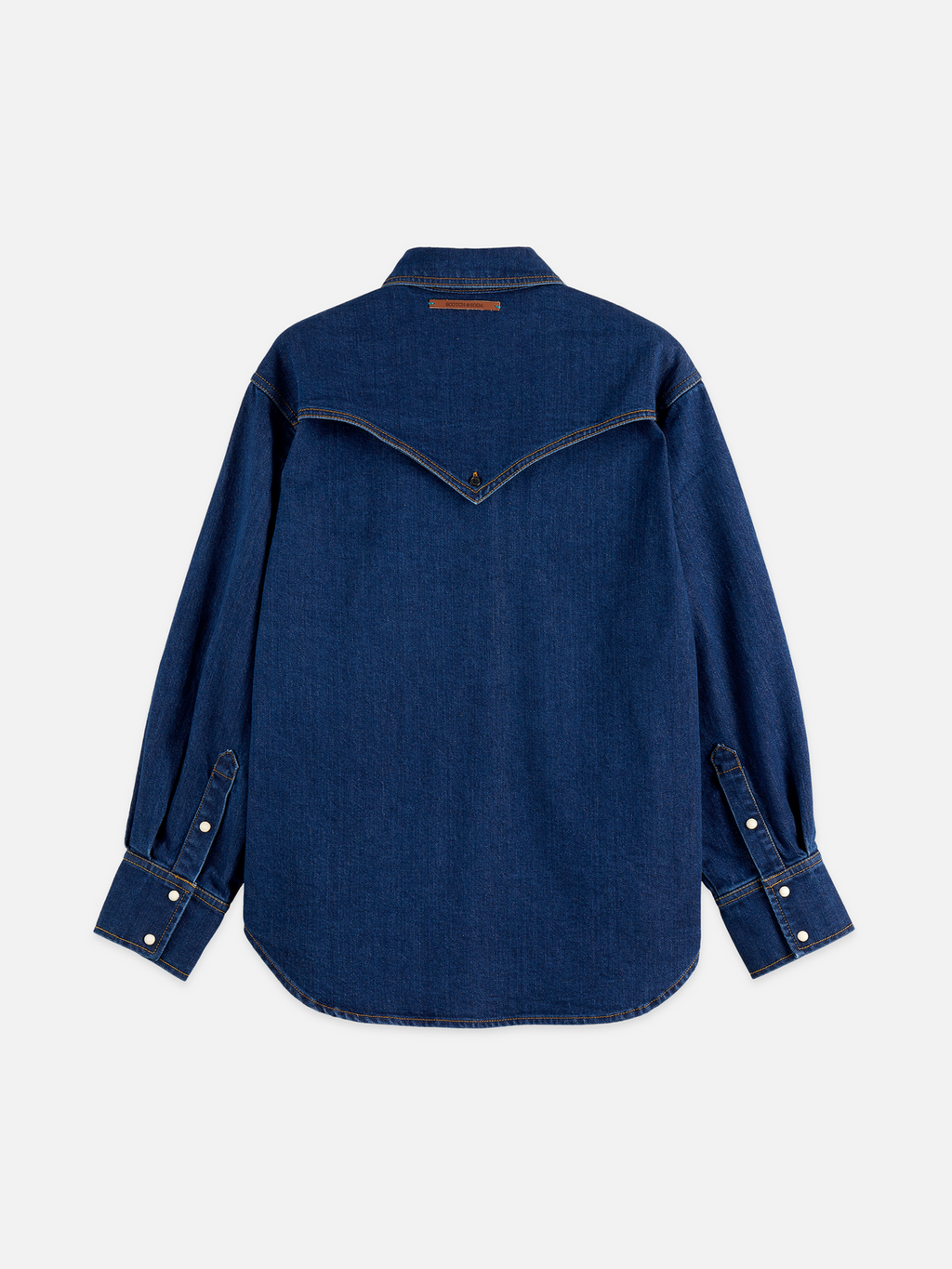 Western denim shirt