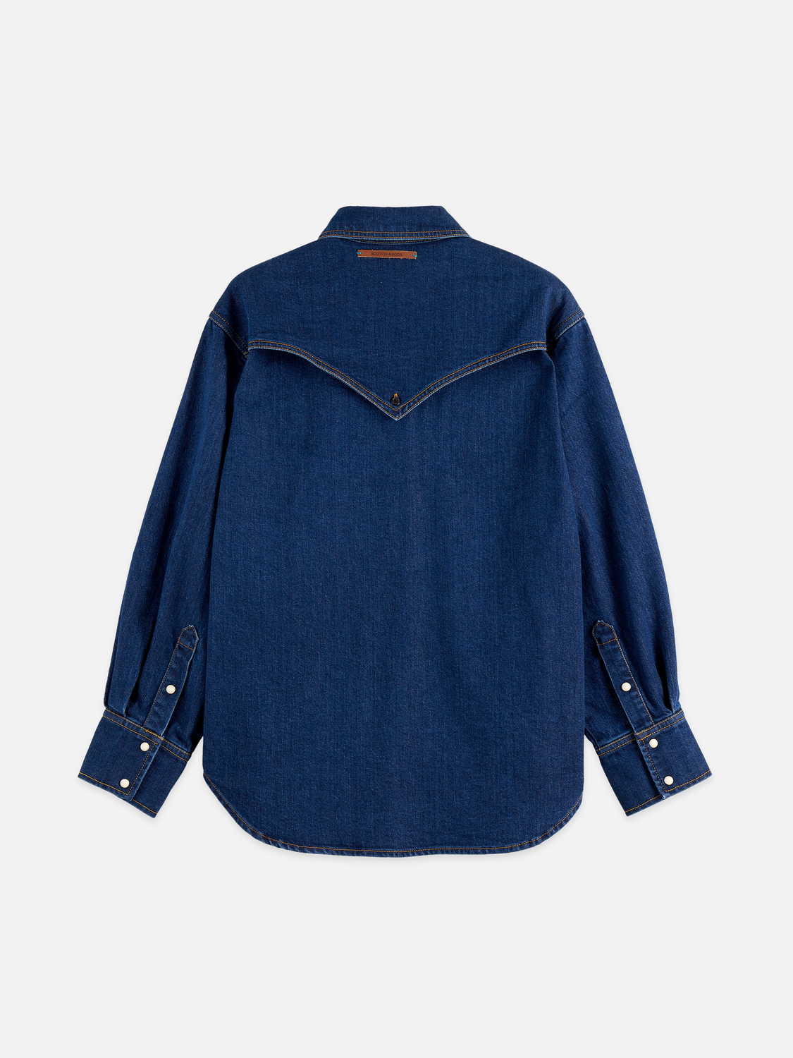 Western denim shirt