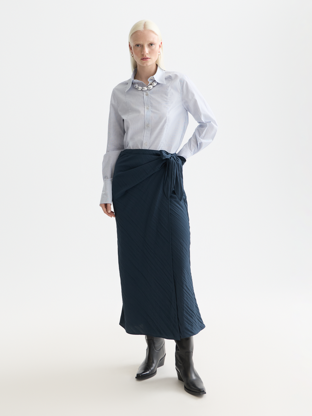 Regular poplin shirt