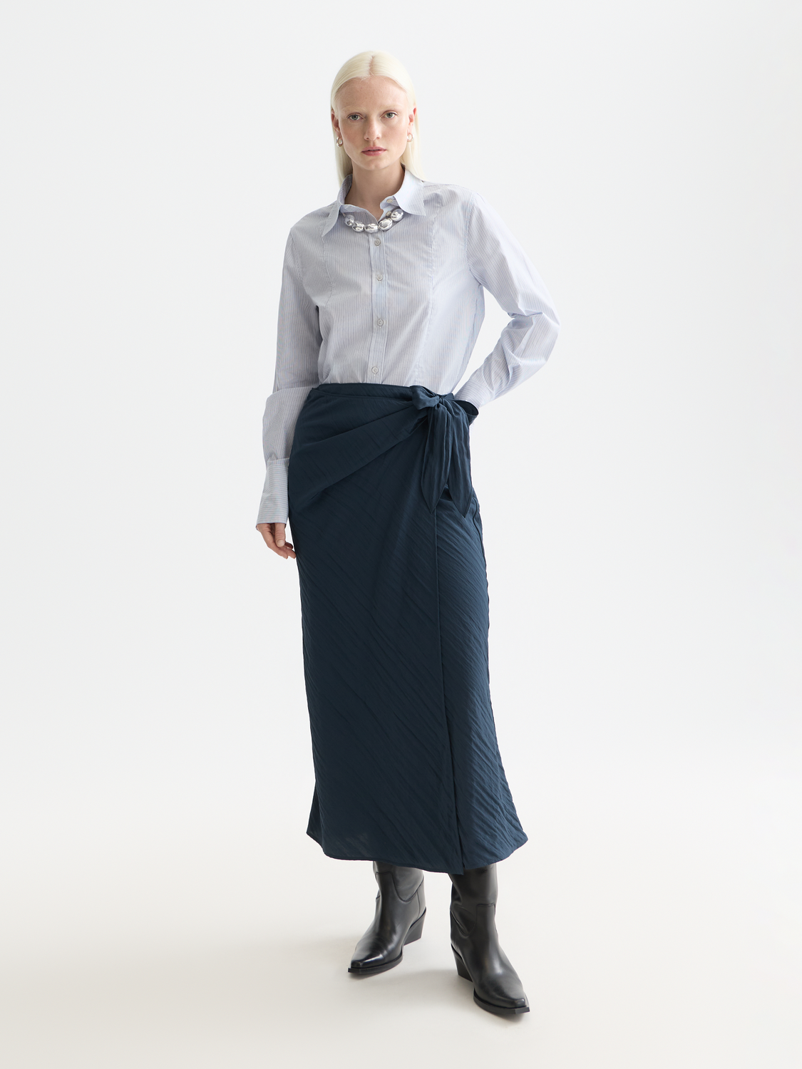 Regular poplin shirt