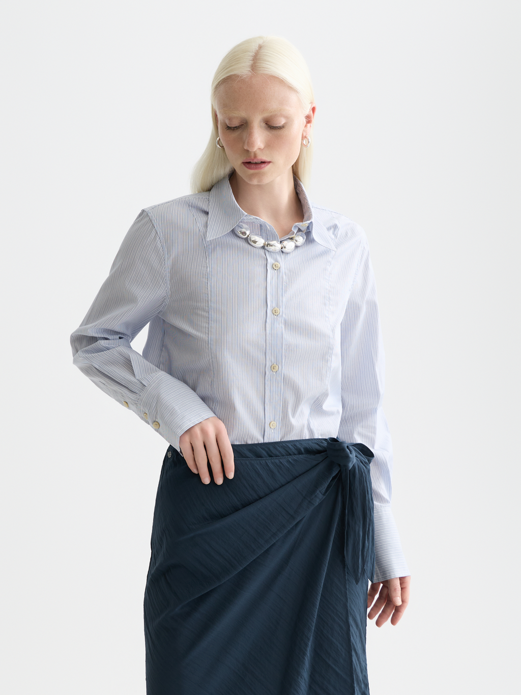 Regular poplin shirt