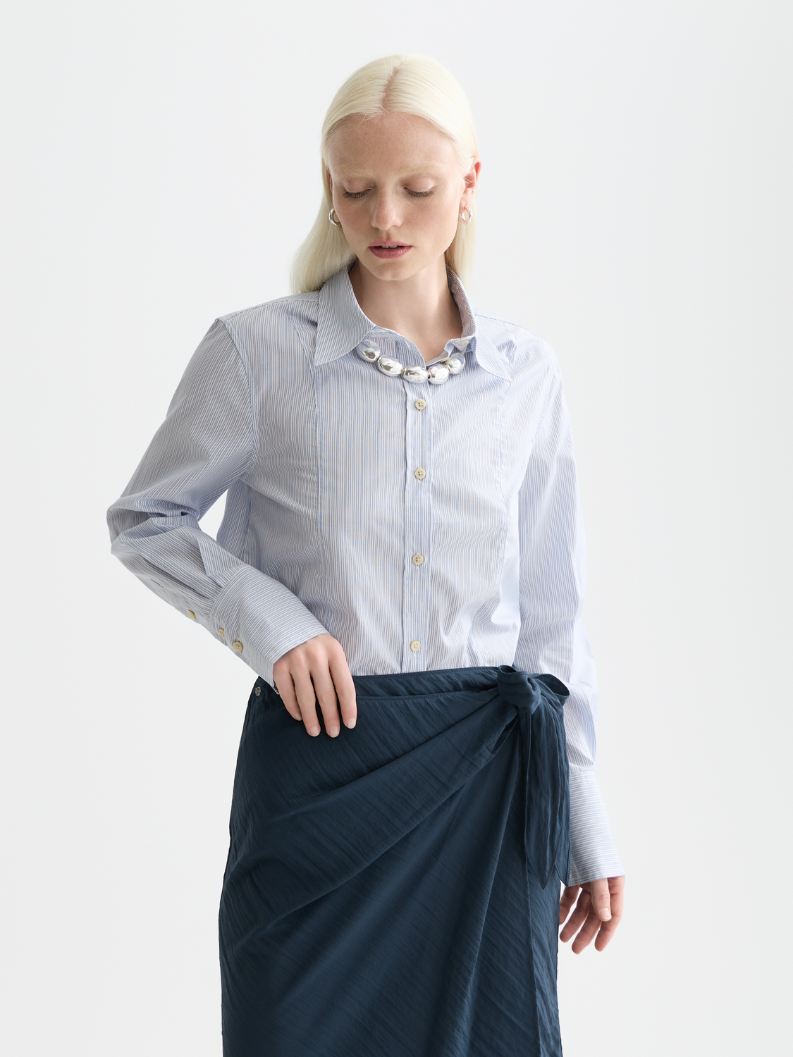 Regular poplin shirt
