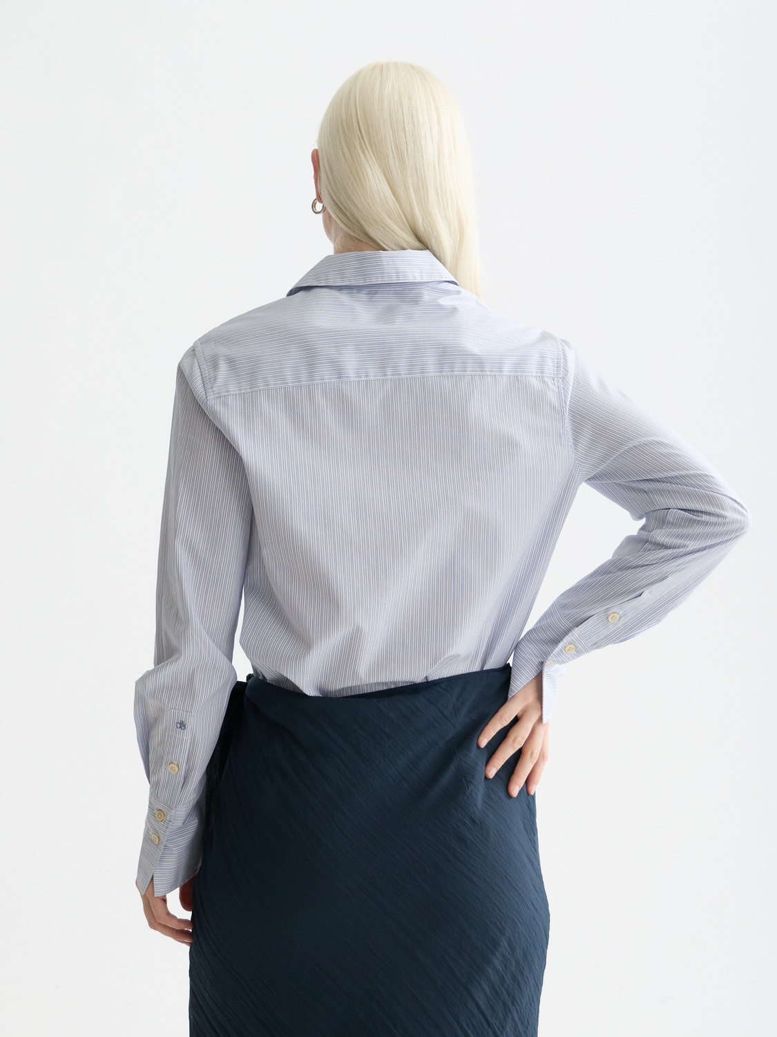 Regular poplin shirt