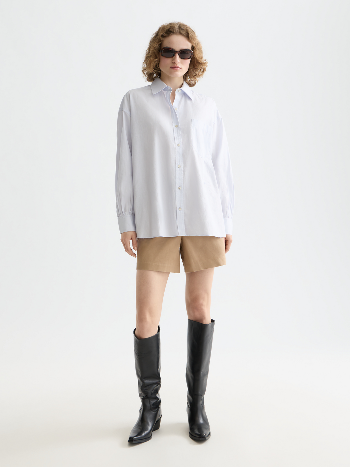 Essentials GIRLFRIEND POPLIN SHIRT
