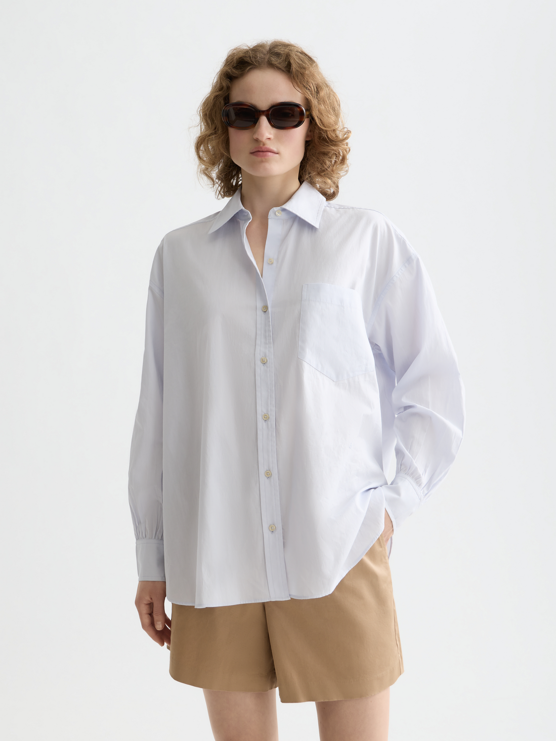 Essentials GIRLFRIEND POPLIN SHIRT