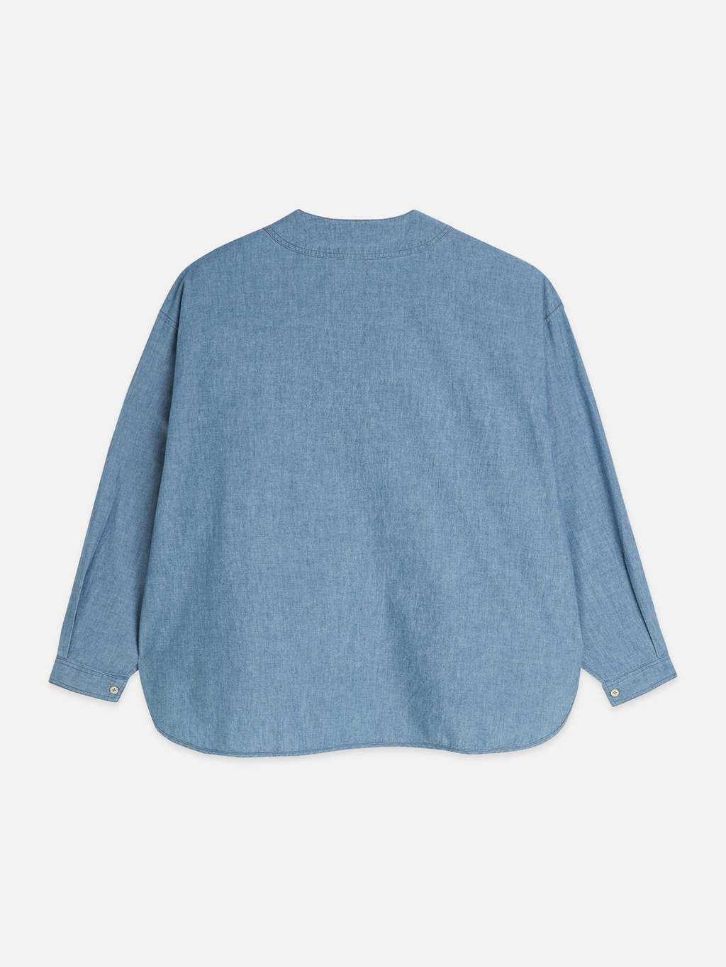 Denim bib shirt