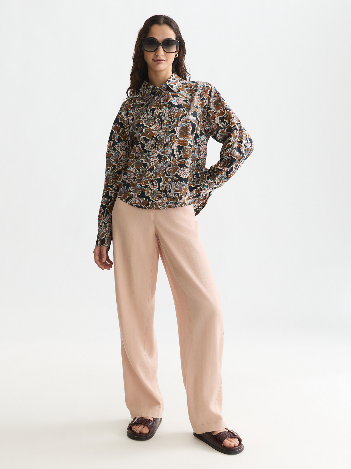 Printed relaxed shirt