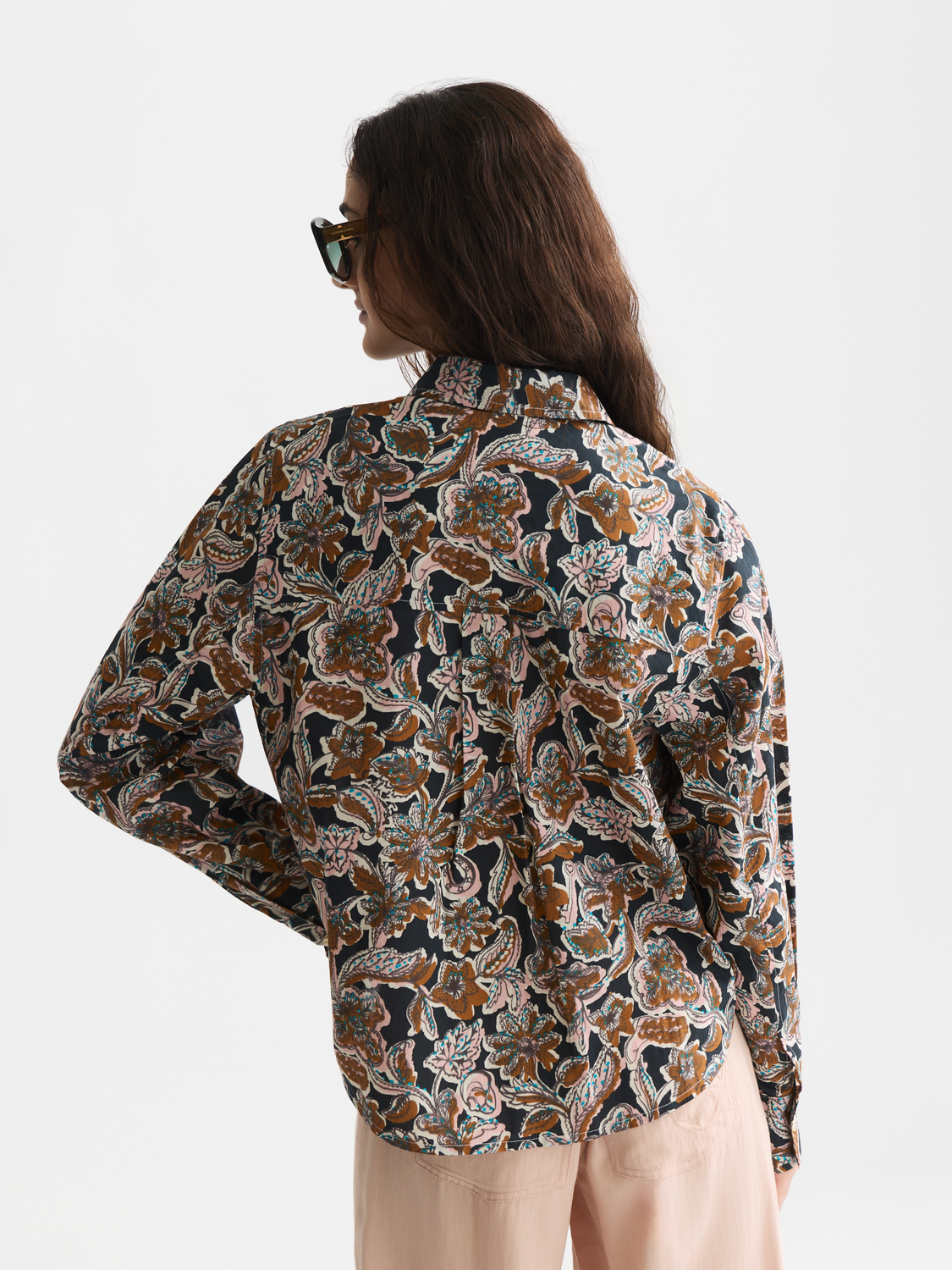 Printed relaxed shirt