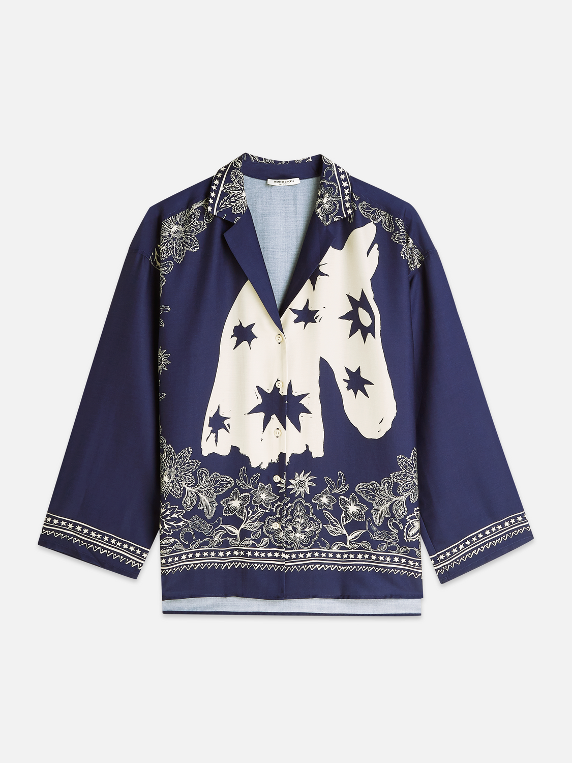 Printed relaxed shirt