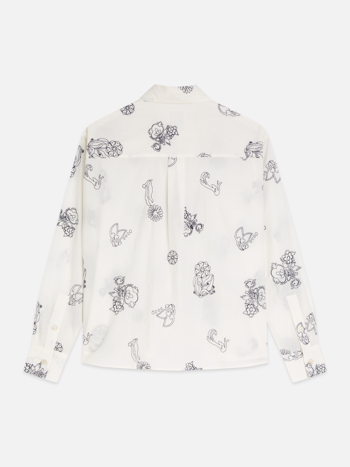 Embroidered relaxed shirt