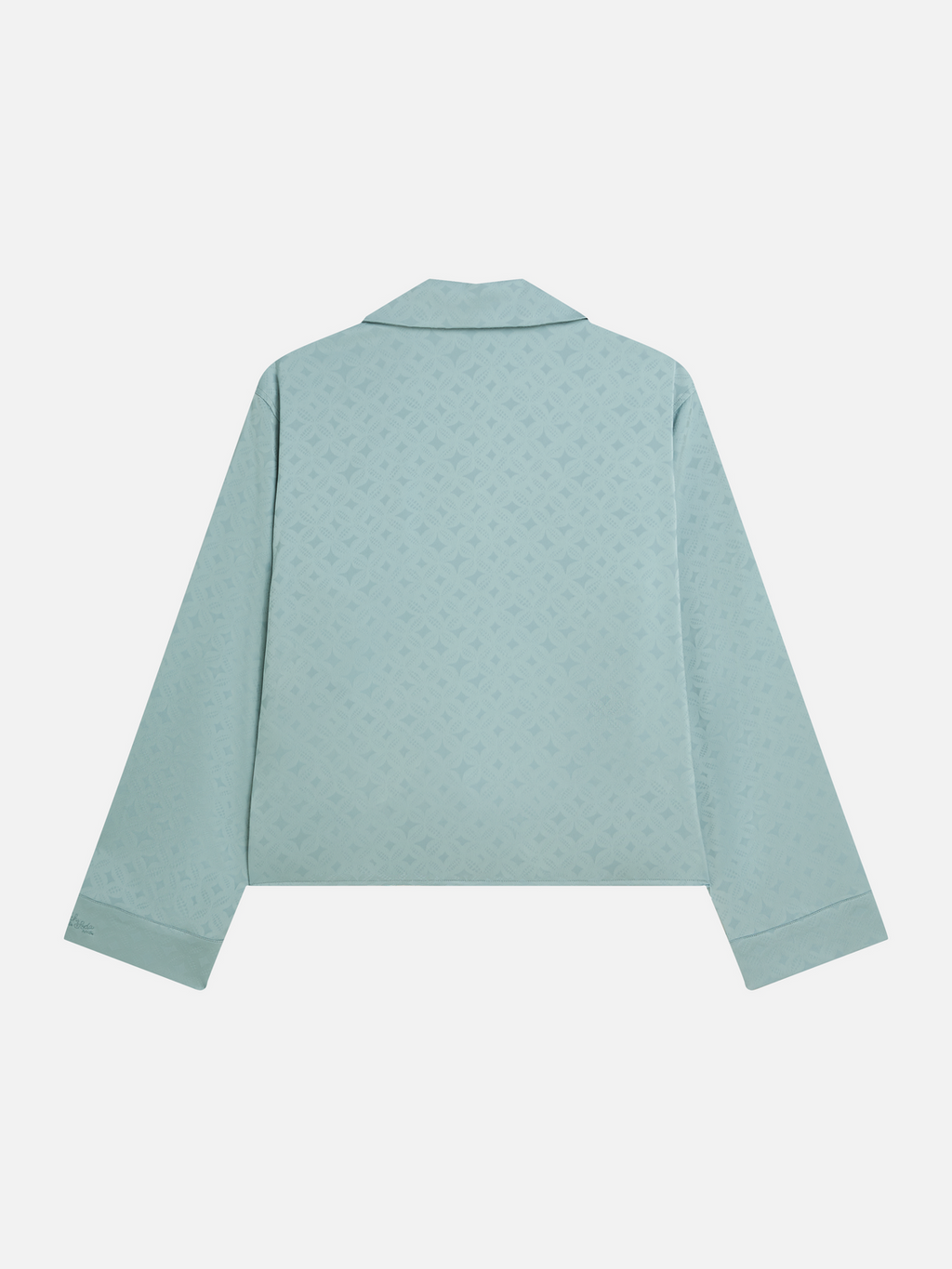 Jacquard long-sleeved shirt