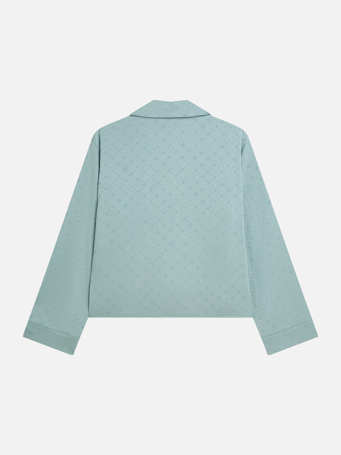 Jacquard long-sleeved shirt