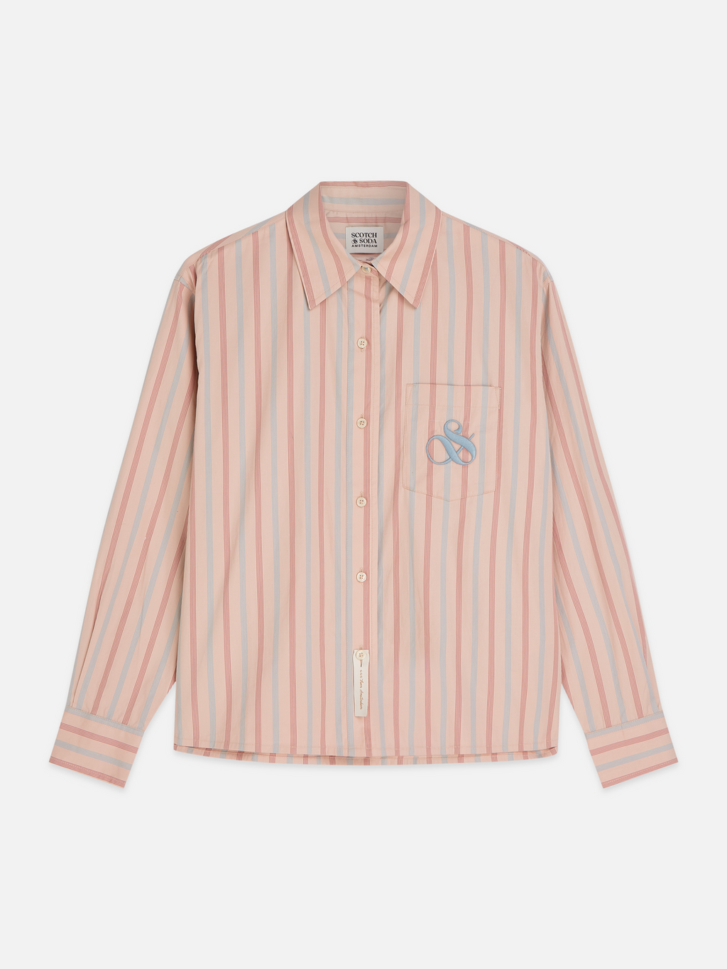 Striped relaxed shirt
