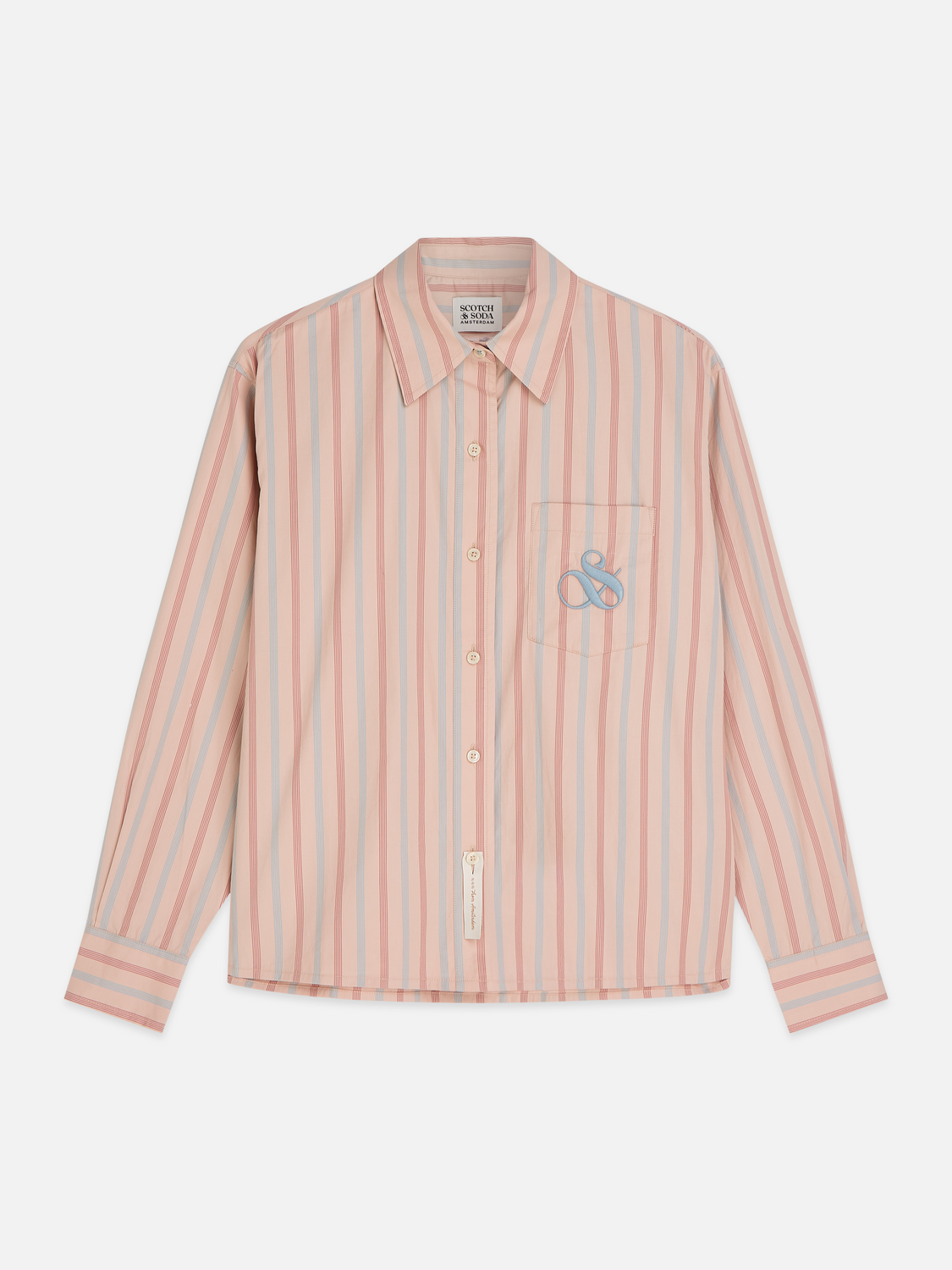 Striped relaxed shirt