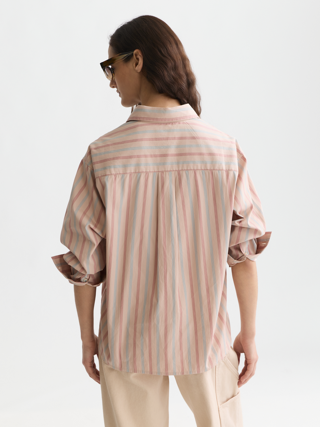 Striped relaxed shirt