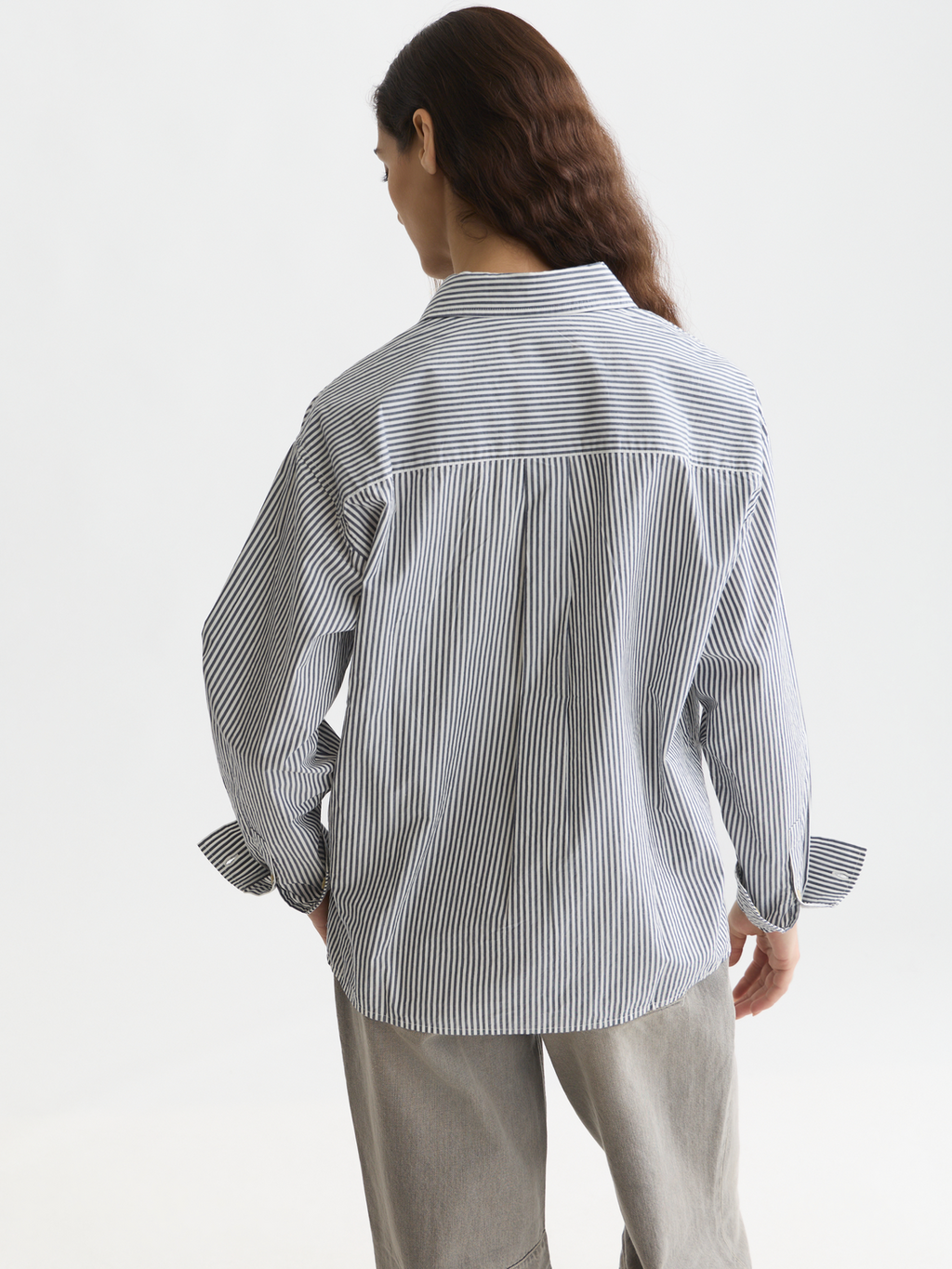 Striped relaxed shirt