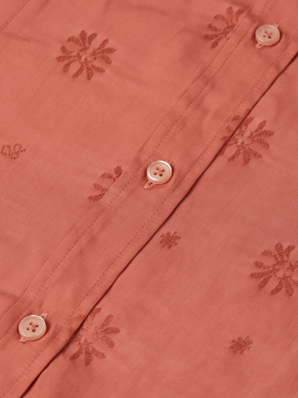 Jacquard tailored shirt