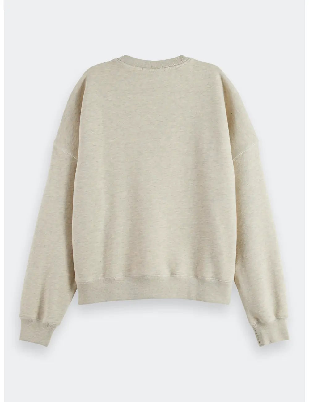 Washed Oversized Fit Sweatshirt flat lay back view by Scotch & Soda