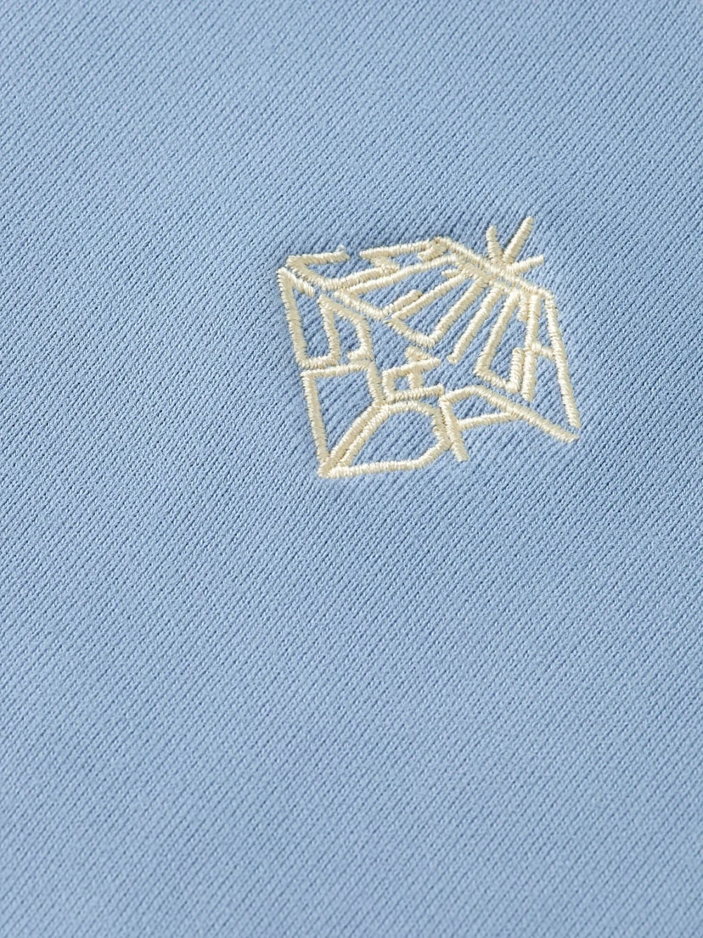 embroidered-logo-relaxed-fit-sweatshirt detail view by Scotch & Soda