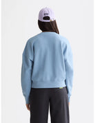 Logo Relaxed Sweatshirt detail shot showing fabric and craftsmanship by Scotch & Soda