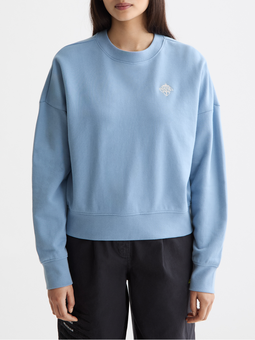 Embroidered logo sweatshirt