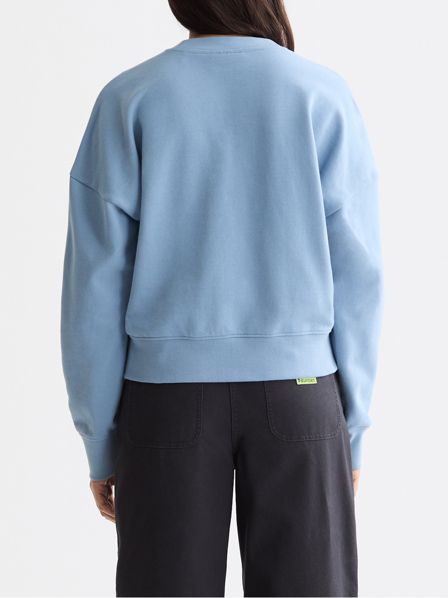 Embroidered logo sweatshirt