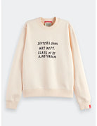 Regular Fit Sweatshirt flat lay front view by Scotch & Soda