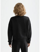 Core Embroidered Logo Sweat-shirt detail shot of fabric and craftsmanship by Scotch & Soda