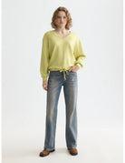 Modal Sweater full model shot showing overall fit by Scotch & Soda