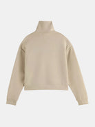 Tencel Utility Sweatshirt flat lay back view by Scotch & Soda
