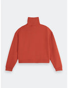 Tencel Utility Sweatshirt flat lay back view by Scotch & Soda