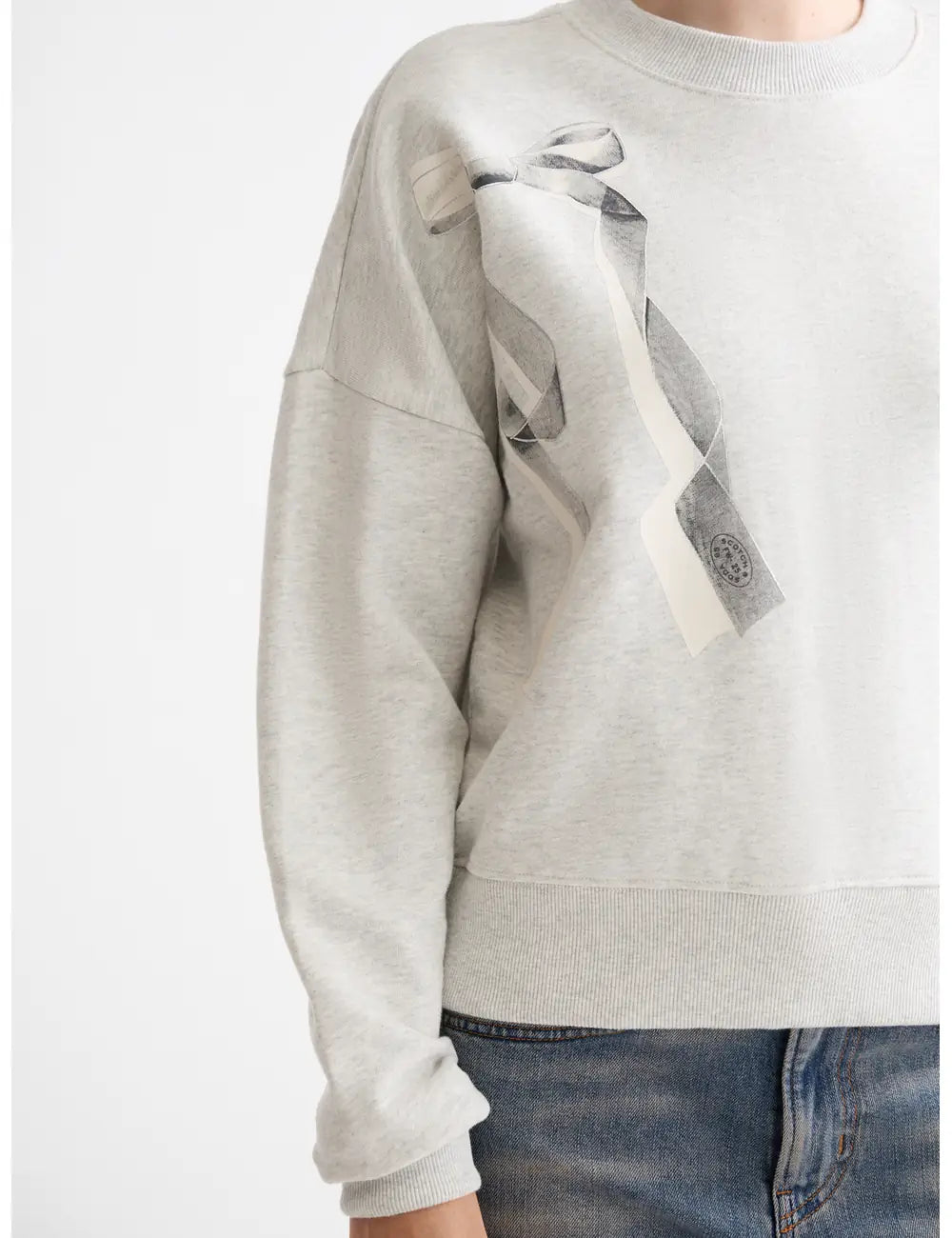 Chest Artwork Sweatshirt detail view by Scotch & Soda