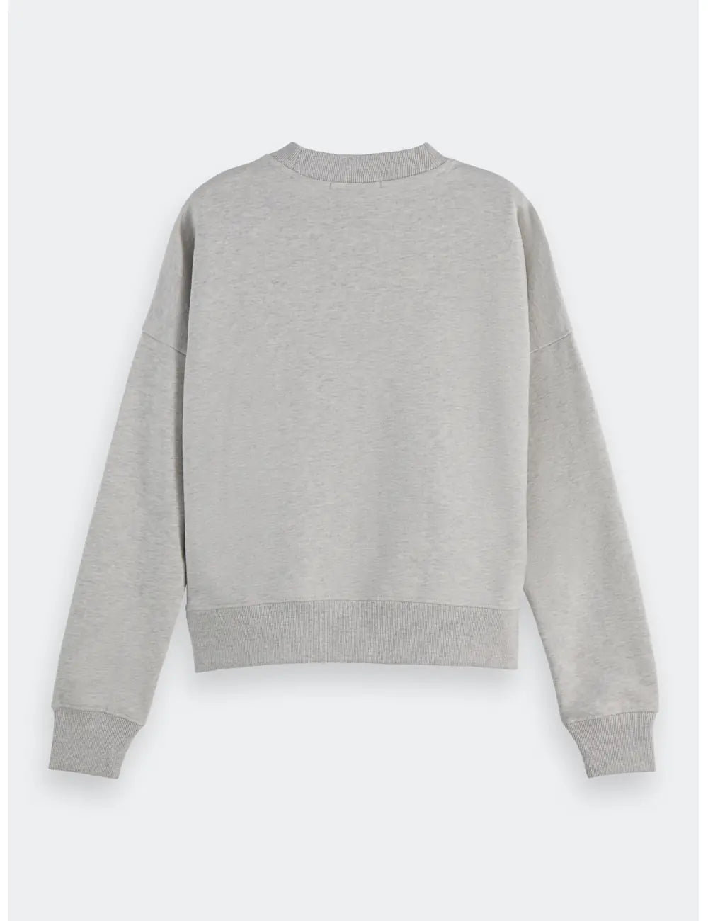 Chest Artwork Sweatshirt flat lay back view by Scotch & Soda