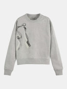 chest-artwork-relaxed-sweatshirt front view by Scotch & Soda