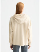 750 Years Hoodie detail shot showing fabric and craftsmanship by Scotch & Soda