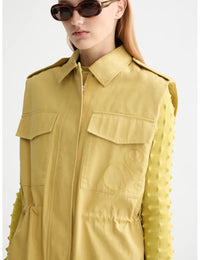 Utility Gilet Golden Green