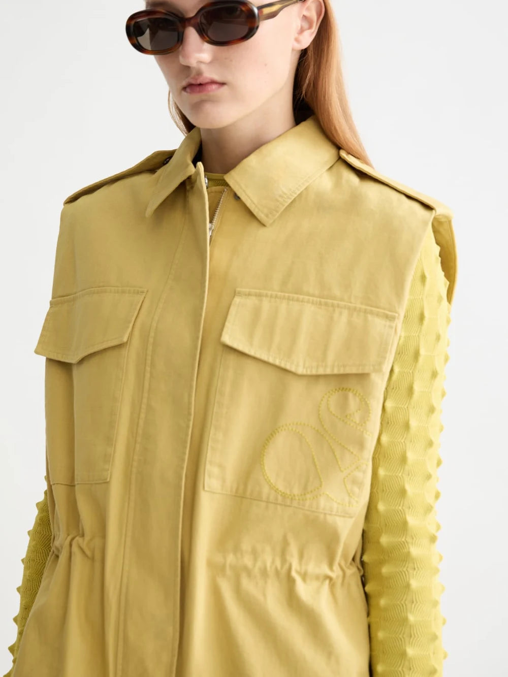 utility-gilet detail shot by Scotch & Soda