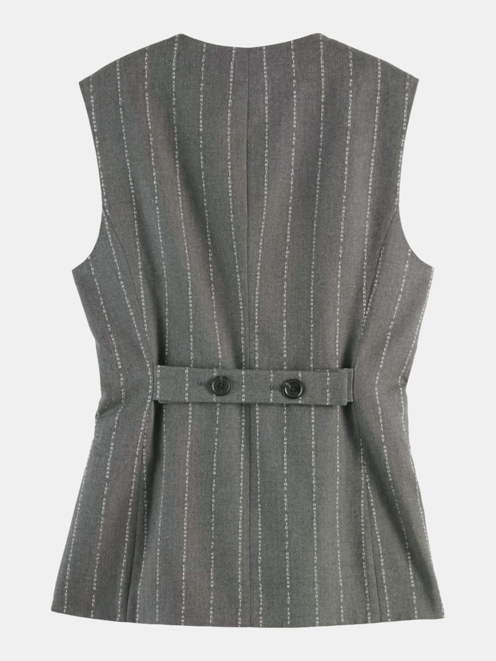 waistcoat-back-detail back view by Scotch & Soda
