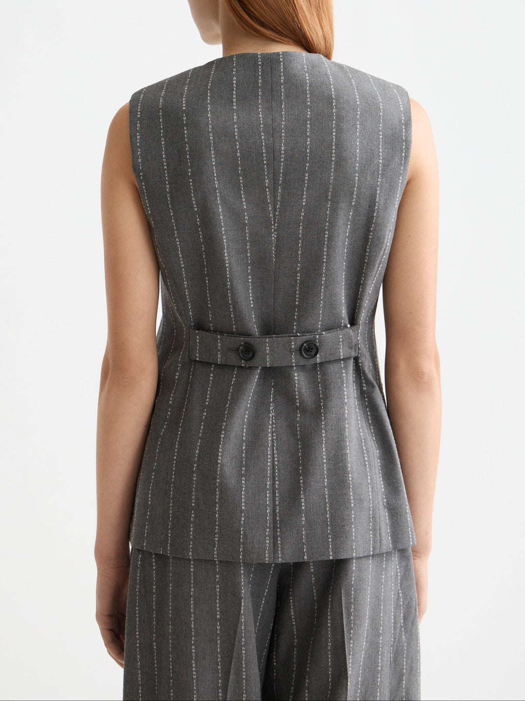 Pinstripe Waistcoat