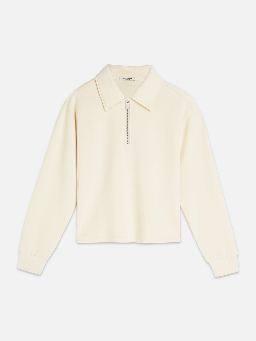 Zip-up sweatshirt