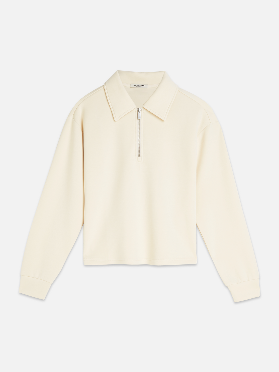 Zip-up sweatshirt