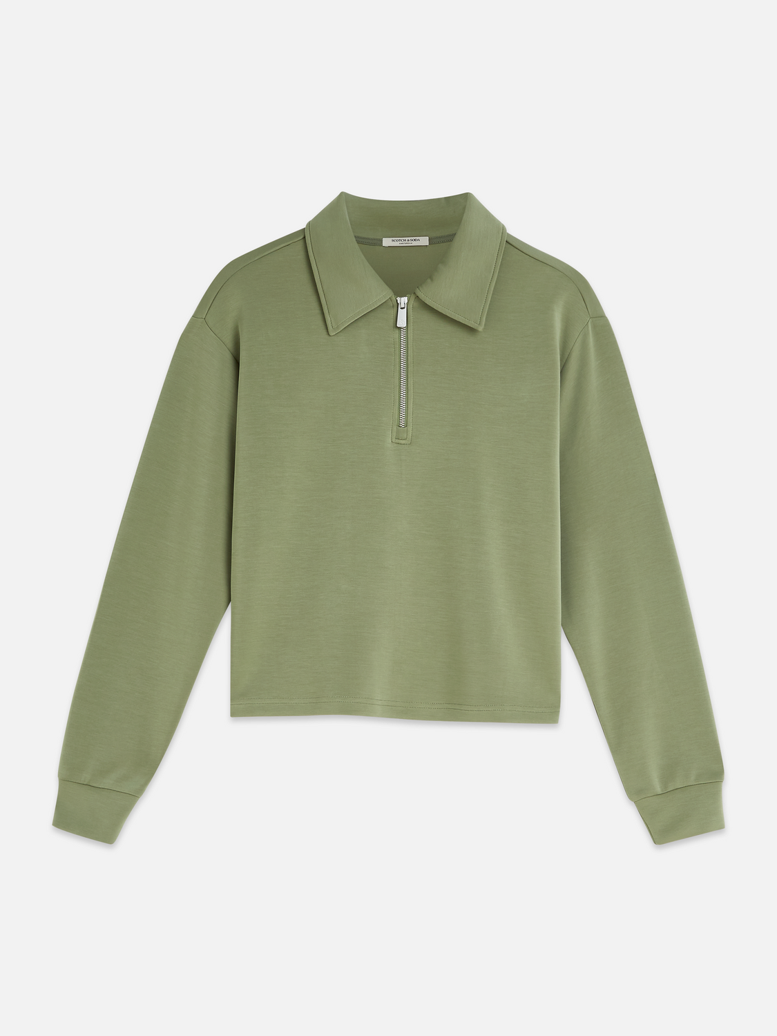 Zip-up sweatshirt