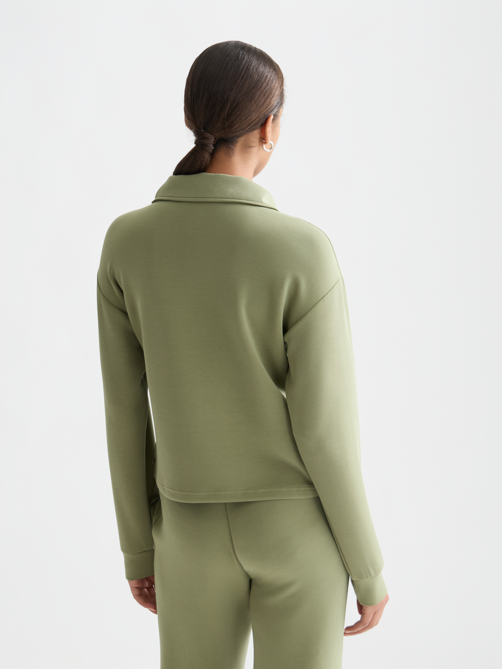 Zip-up sweatshirt