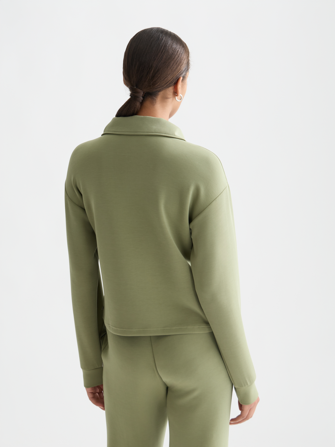 Zip-up sweatshirt