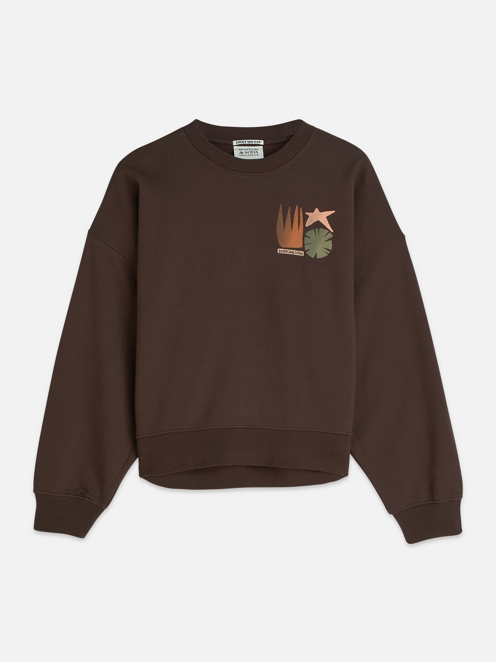 artwork oversized sweatshirt