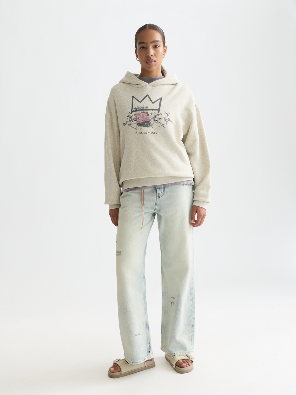 Scotch & Soda x Basquiat Washed Artwork T-Shirt